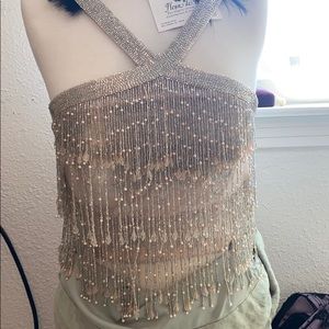 MAC duggal prom top .